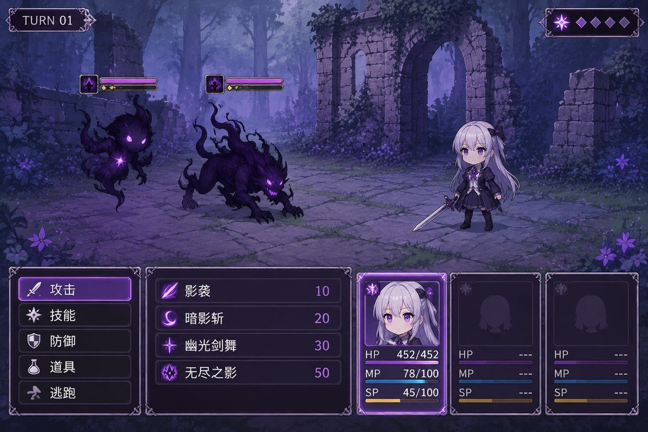光与影的二重身 中文界面 资料图 5